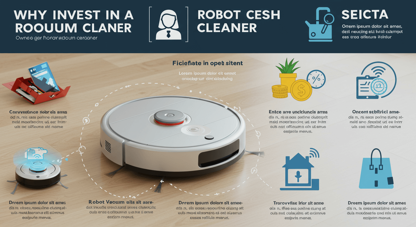 Invest in a Robot Vacuum Cleaner 