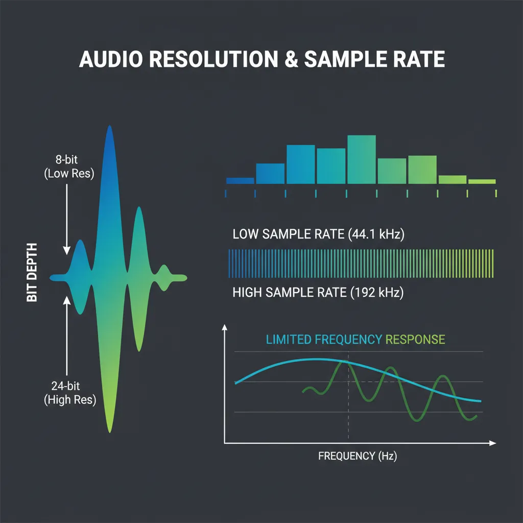 Audio Resolution and Sample Rate