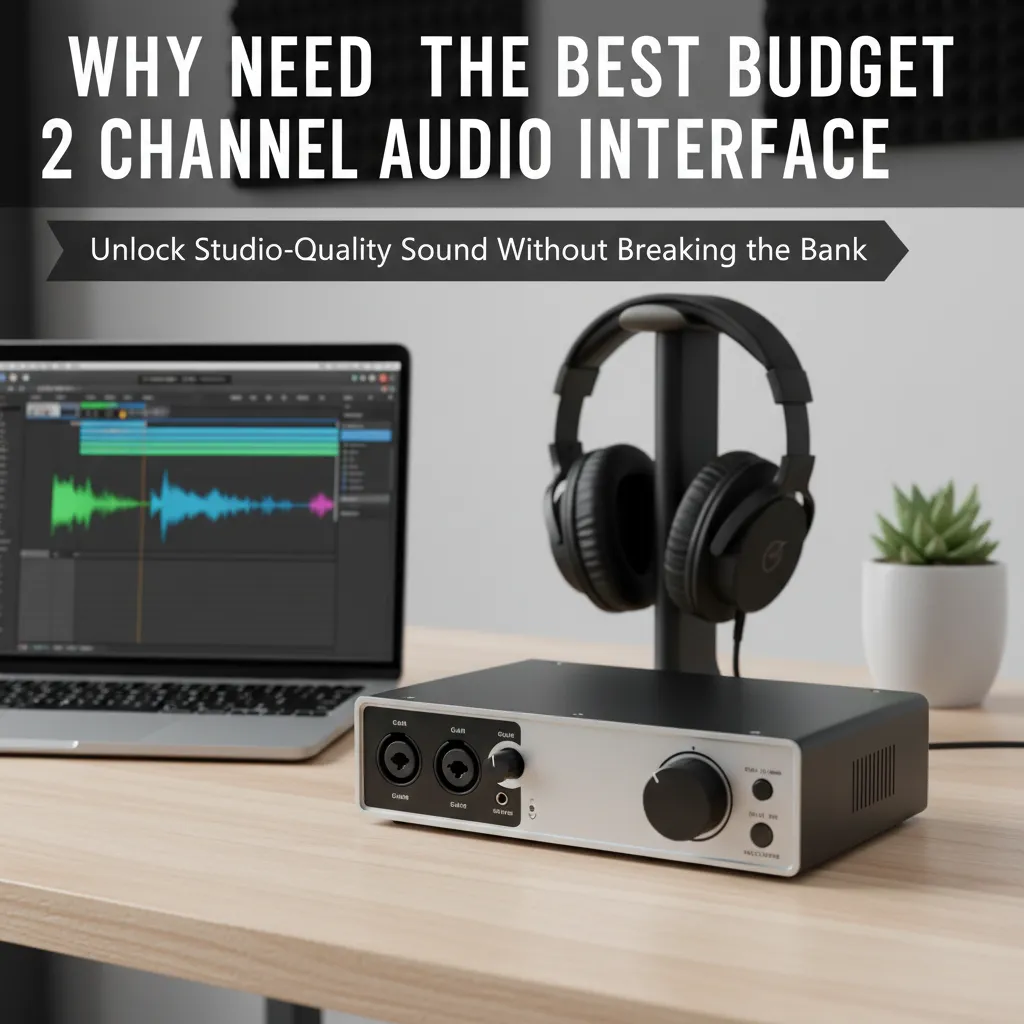 Why You Need the Best Budget 2 Channel Audio Interface